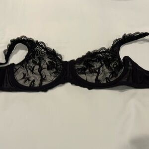 Like new Soma Sheer Lace Bra - Black